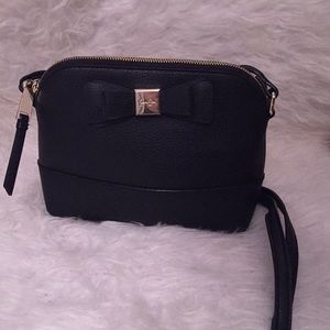 Black Bow Crossbody